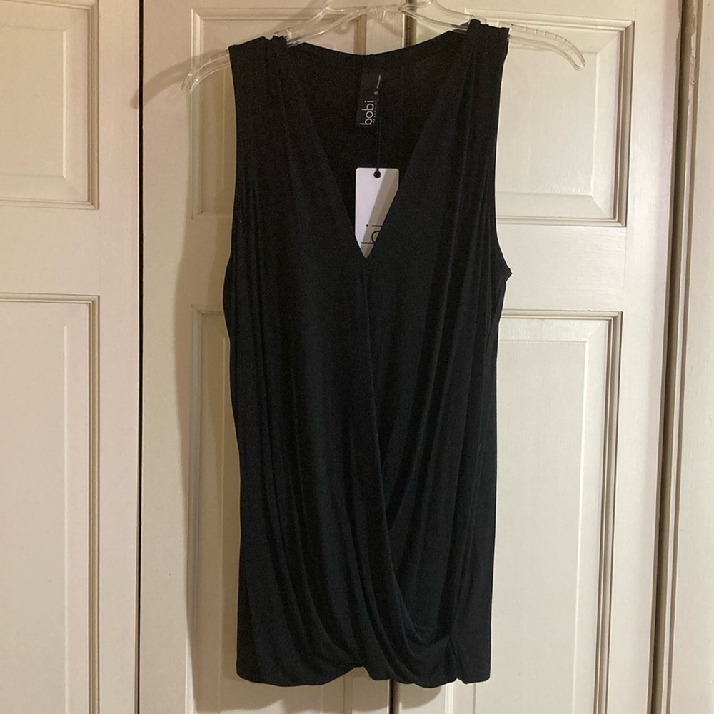 Bobi Tank Top, Black, NWT
